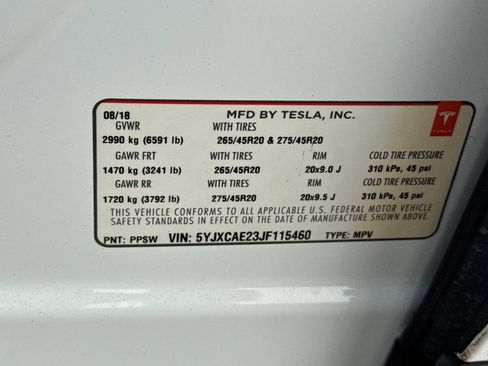 Used 2018 Tesla Model X 75D image 38