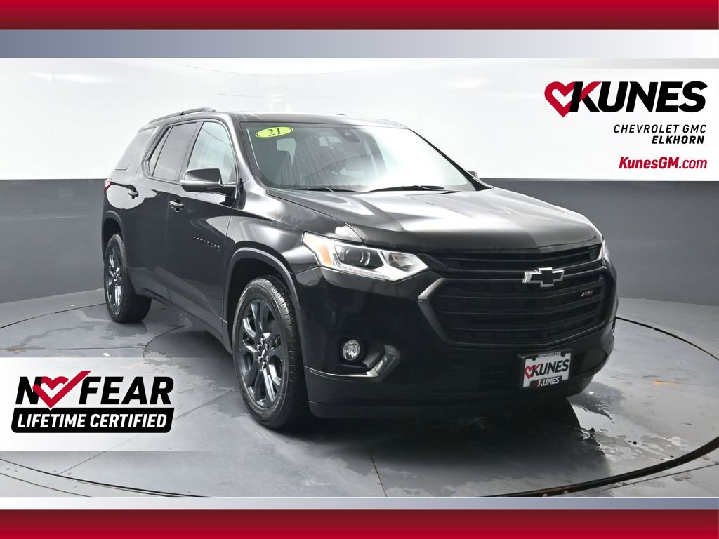 Used 2021 Chevrolet Traverse RS w/ LPO, Floor Liner Package AWD/4WD image 1