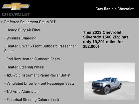 Certified 2023 Chevrolet Silverado 1500 ZR2 image 21