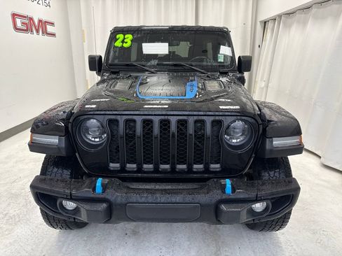 Used 2023 Jeep Wrangler Unlimited Rubicon 4xe w/ Steel Bumper Group image 2