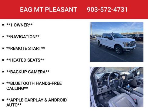 Used 2019 Ford F150 XLT w/ Equipment Group 302A Luxury image 4