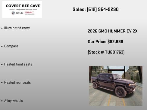 New 2026 GMC Hummer EV 4x4 Crew Cab image 12
