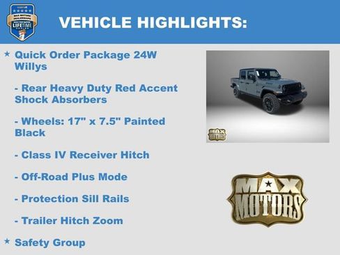 New 2025 Jeep Gladiator Willys image 27