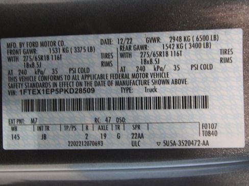 Used 2023 Ford F150 XL w/ STX Appearance Package image 42