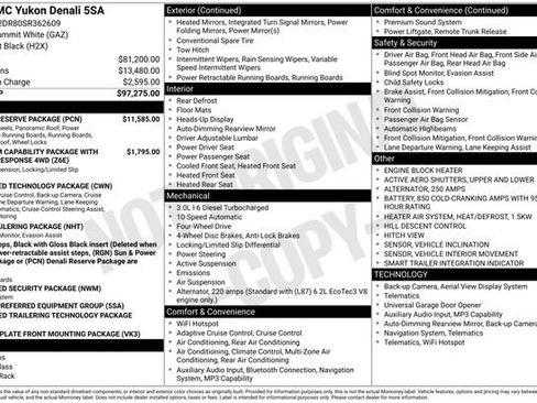 Used 2025 GMC Yukon Denali w/ Denali Reserve Package image 41