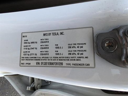 Used 2019 Tesla Model 3 Long Range AWD/4WD image 30