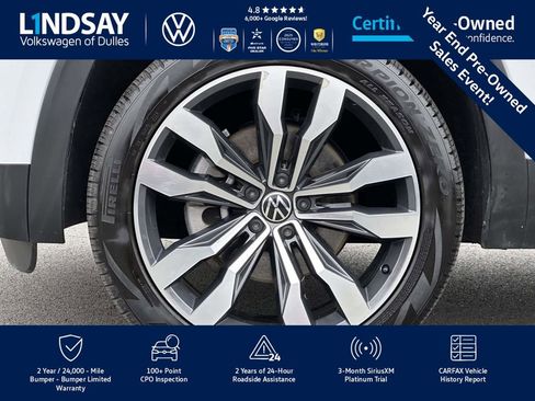 Certified 2022 Volkswagen Atlas SE w/ Panoramic Sunroof Package image 9