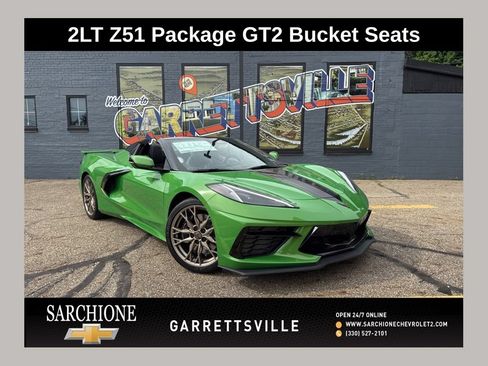 New 2026 Chevrolet Corvette Stingray Preferred Conv w/ Z51 Performance Package RWD image 1