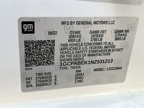 Used 2022 Chevrolet Silverado 1500 Custom image 31