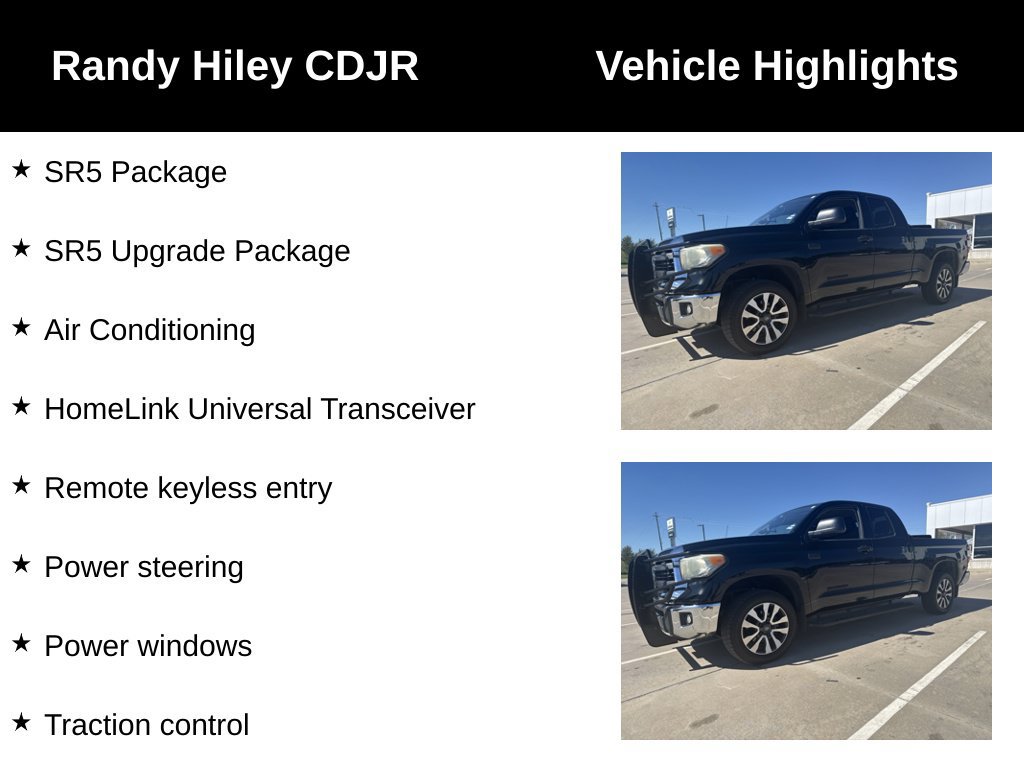 Used 2014 Toyota Tundra SR5 w/ SR5 Upgrade Package AWD/4WD image 5