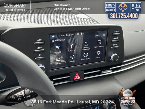 New 2026 Hyundai Elantra Blue FWD image 13