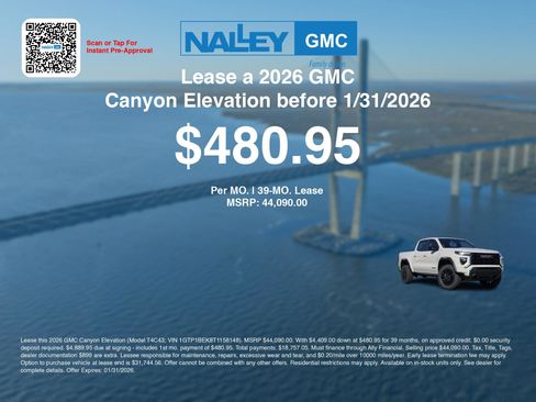 New 2026 GMC Canyon Elevation w/ Convenience Package image 3