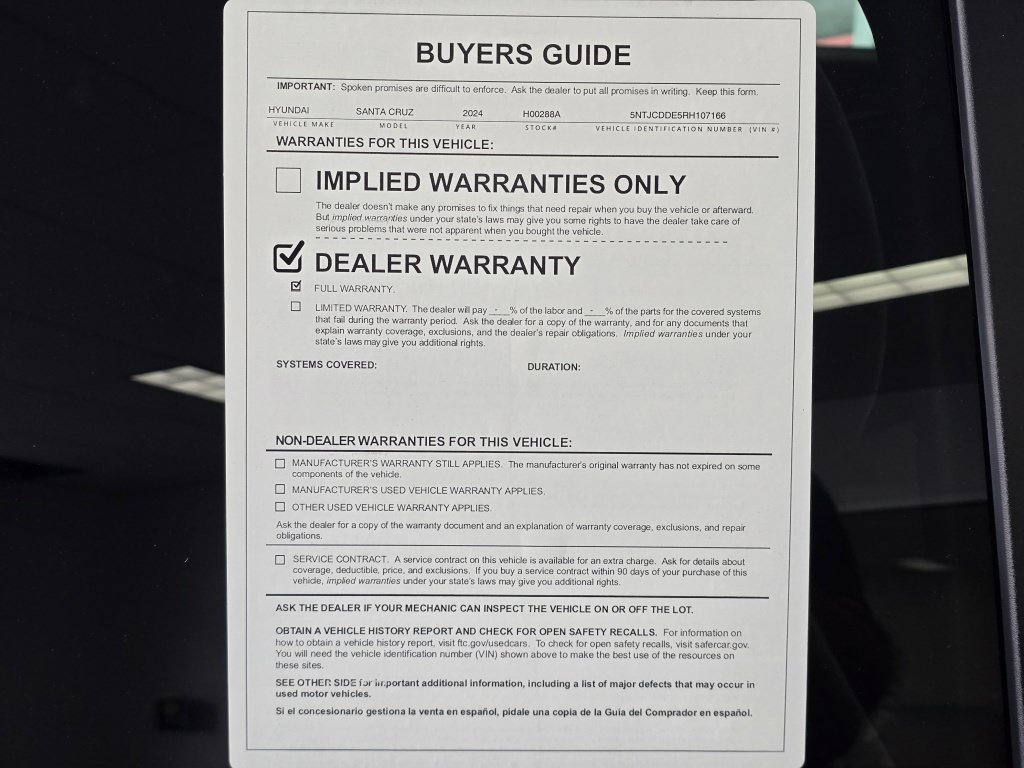 Used 2024 Hyundai Santa Cruz SEL w/ Activity Package AWD/4WD image 46