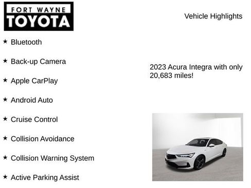 Used 2023 Acura Integra A-Spec FWD image 7