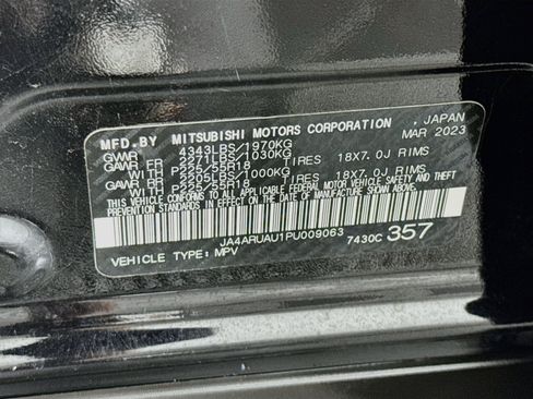 Used 2023 Mitsubishi Outlander Sport ES AWD/4WD image 70