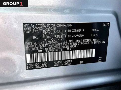 Certified 2019 Toyota RAV4 XLE Premium FWD image 37