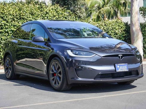 Used 2024 Tesla Model X Plaid AWD/4WD image 3