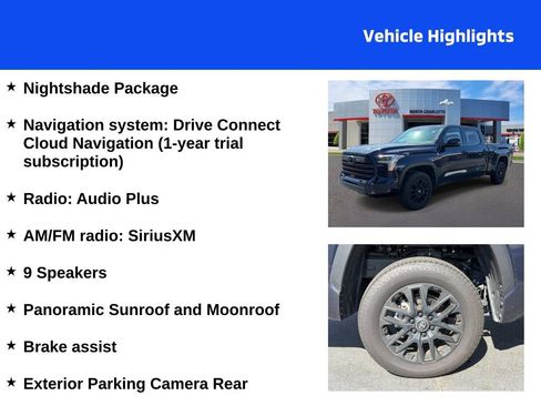 Used 2026 Toyota Tundra Limited w/ Nightshade Package AWD/4WD image 4