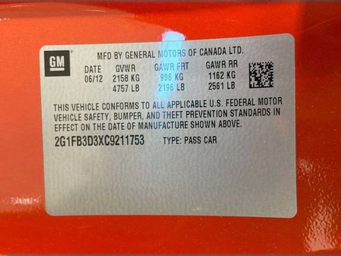 Used 2012 Chevrolet Camaro LT image 26