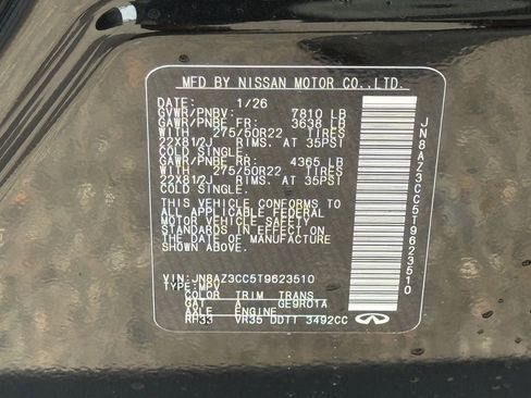 New 2026 INFINITI QX80 Autograph AWD/4WD image 29