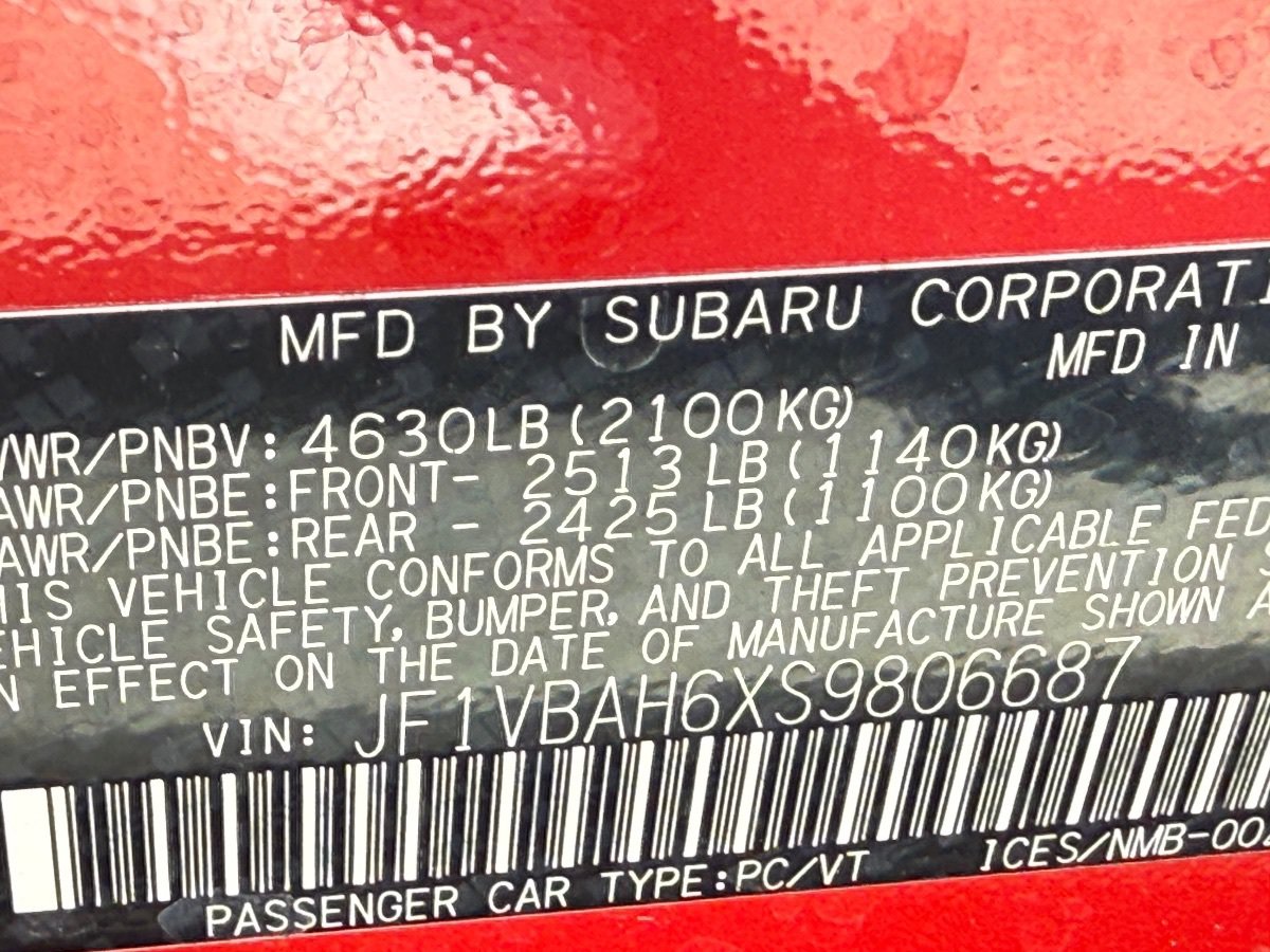Used 2025 Subaru WRX Premium AWD/4WD image 22