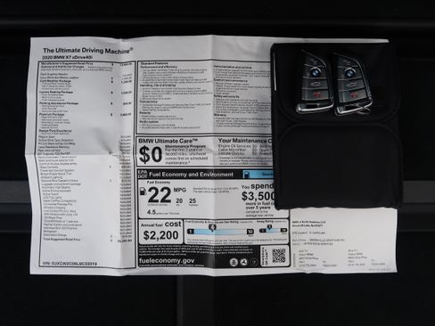 Used 2020 BMW X7 xDrive40i w/ Premium Package AWD/4WD image 34