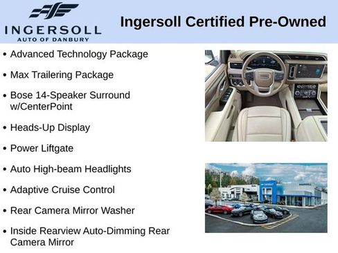 Used 2022 GMC Yukon XL Denali w/ Advanced Technology Package AWD/4WD image 10