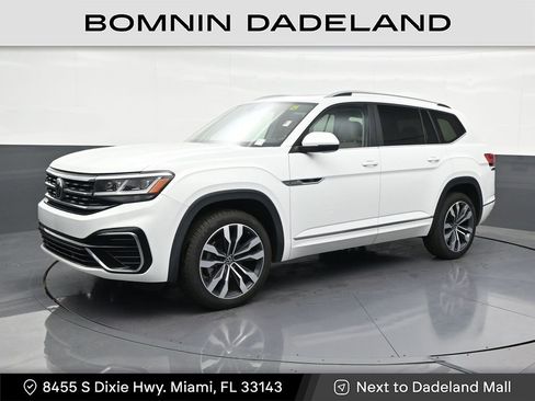 Used 2021 Volkswagen Atlas SEL R-Line FWD image 1