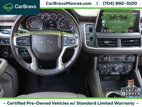 Certified 2021 Chevrolet Tahoe Z71 w/ Z71 Signature Package AWD/4WD image 22