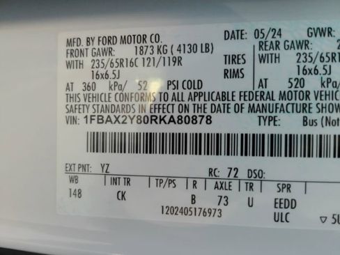 Used 2024 Ford Transit 350 XLT image 43