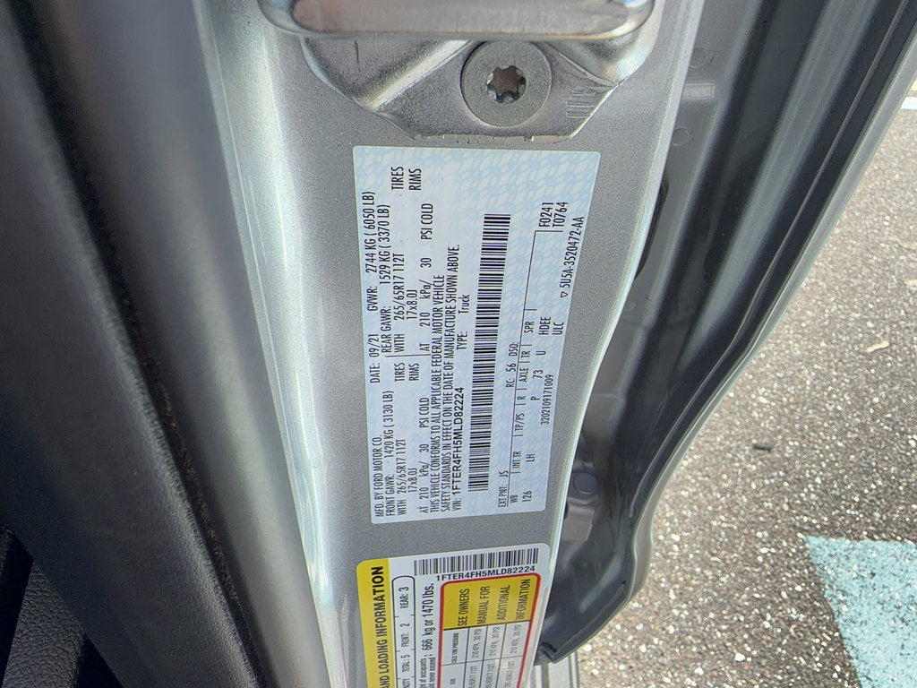 Used 2021 Ford Ranger XLT w/ Equipment Group 302A High AWD/4WD image 35