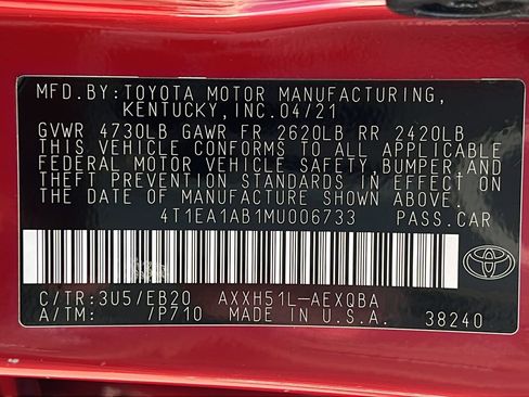 Used 2021 Toyota Avalon XSE FWD image 24