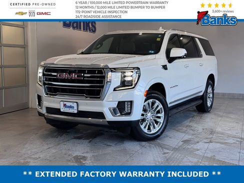 Certified 2022 GMC Yukon XL SLT w/ SLT Premium Package image 1