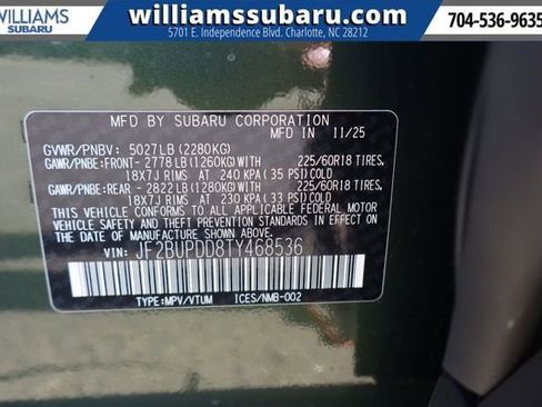 New 2026 Subaru Outback Limited w/ Premium/Limited Package image 25