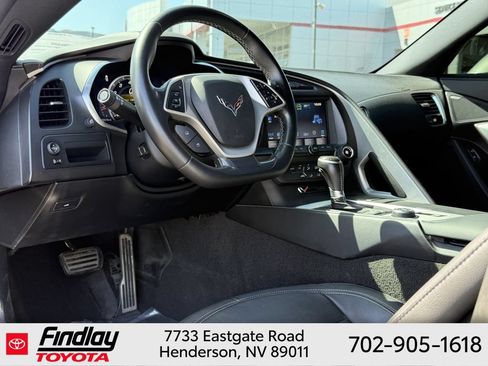 Used 2016 Chevrolet Corvette Stingray Coupe w/ Carbon Flash Badge Package RWD image 8