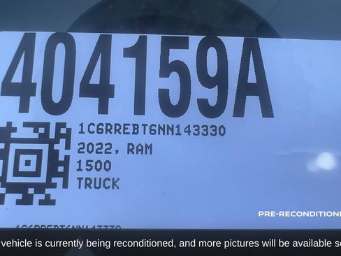Used 2022 RAM 1500 Big Horn RWD image 19