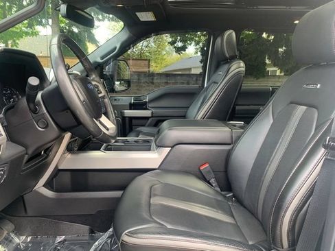Used 2020 Ford F450 Platinum w/ Camper Package AWD/4WD image 12