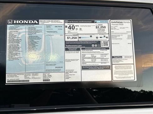 New 2026 Honda CR-V Sport-L image 20