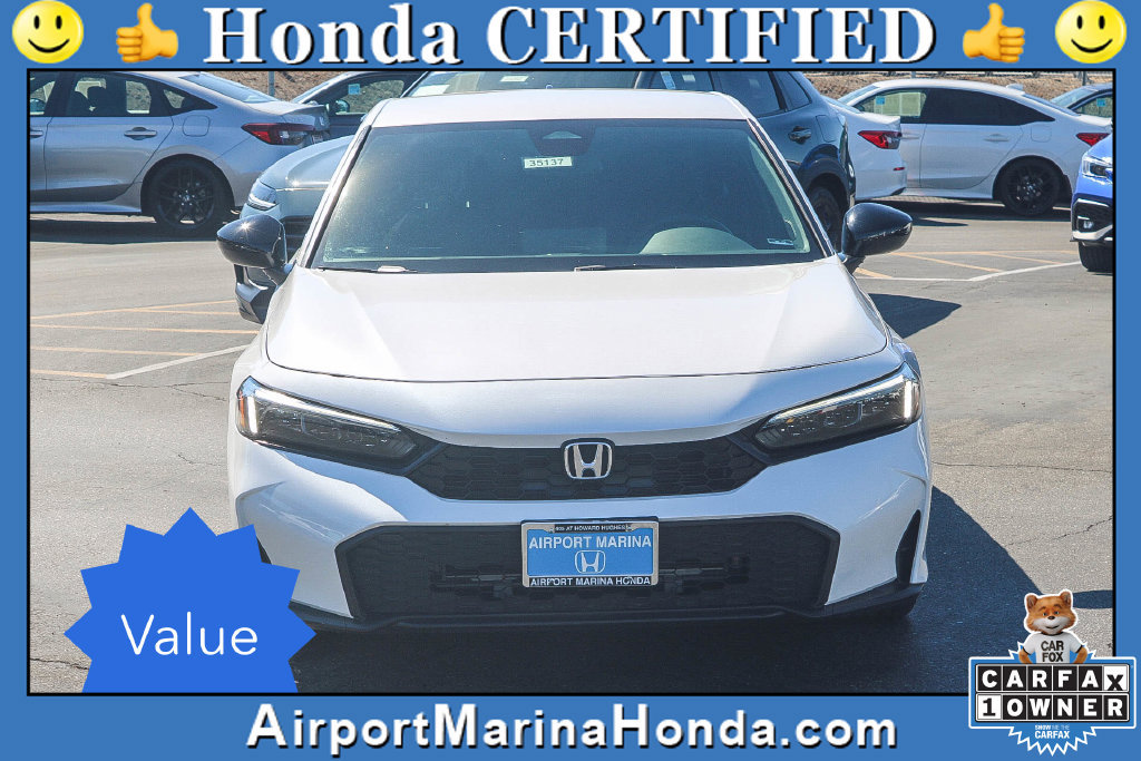 Certified 2025 Honda Civic Sport image 17