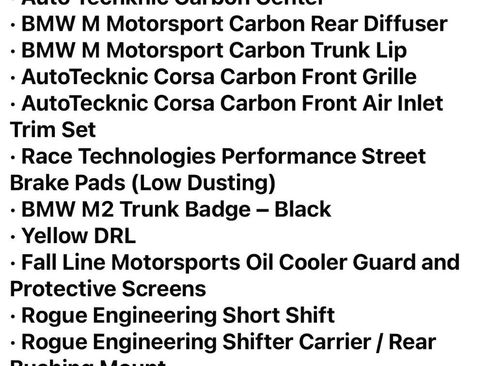 Used 2024 BMW M2 w/ Carbon Package image 3