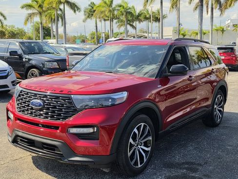 Used 2023 Ford Explorer ST-Line w/ Class IV Trailer Tow Package RWD image 23