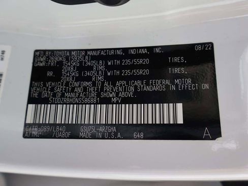 Used 2022 Toyota Highlander Limited image 64