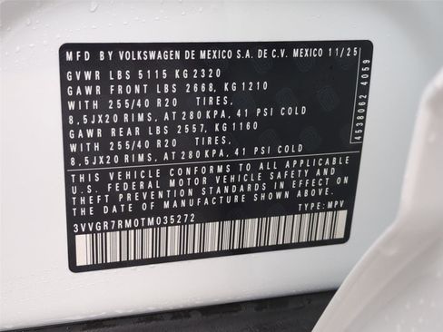 New 2026 Volkswagen Tiguan SE R-Line AWD/4WD image 24