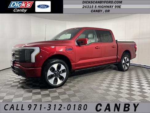 Used 2025 Ford F150 Lightning Platinum image 1