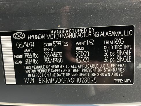 Used 2025 Hyundai Santa Fe Calligraphy AWD/4WD image 29