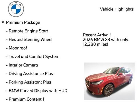Used 2026 BMW X3 xDrive30i AWD/4WD image 4
