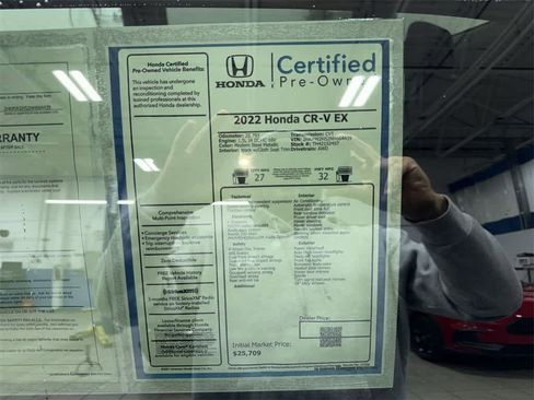 Certified 2022 Honda CR-V EX image 13