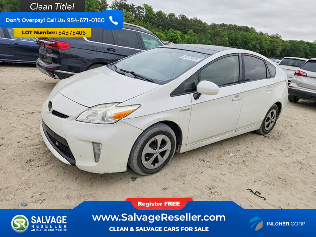 Used 2013 Toyota Prius Three w/ Solar Roof Pkg FWD image 1