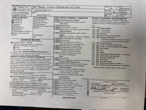 Used 2022 Subaru Outback Premium image 24