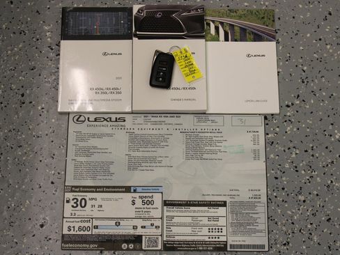 Used 2021 Lexus RX 450h AWD w/ Premium Package image 92